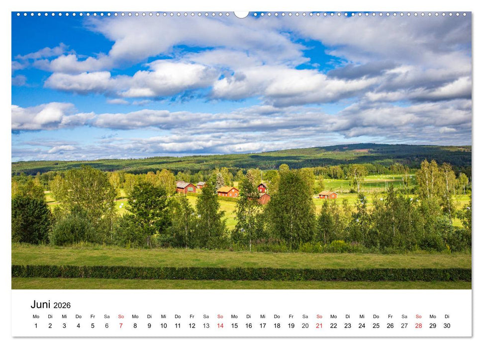 Schwedischer Sommer in Värmland (CALVENDO Wandkalender 2026)