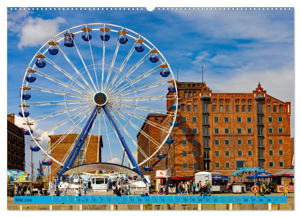 Hansestadt Wismar - Sehnsuchtsort (CALVENDO Wandkalender 2026)