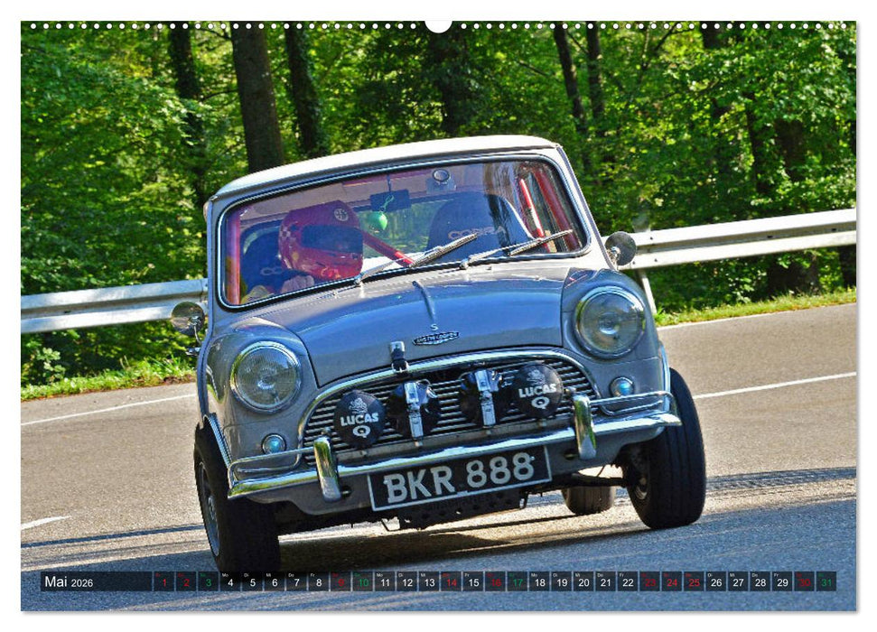 Adel verpflichtet - Englische Oldtimer am Berg (CALVENDO Wandkalender 2026)