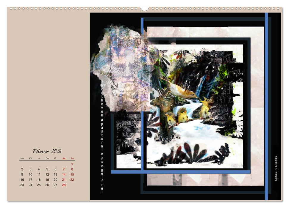 Beethoven - Pastorale im Aufbruch (CALVENDO Wandkalender 2026)