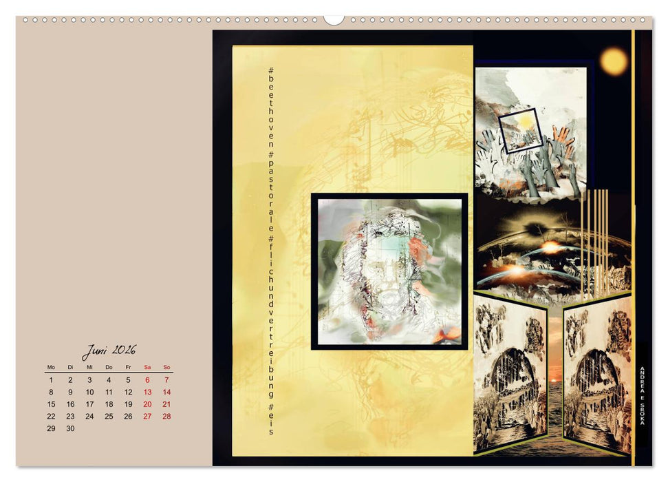 Beethoven - Pastorale im Aufbruch (CALVENDO Wandkalender 2026)