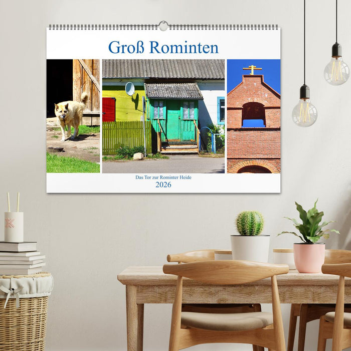 Groß Rominten - Das Tor zur Rominter Heide (CALVENDO Wandkalender 2026)