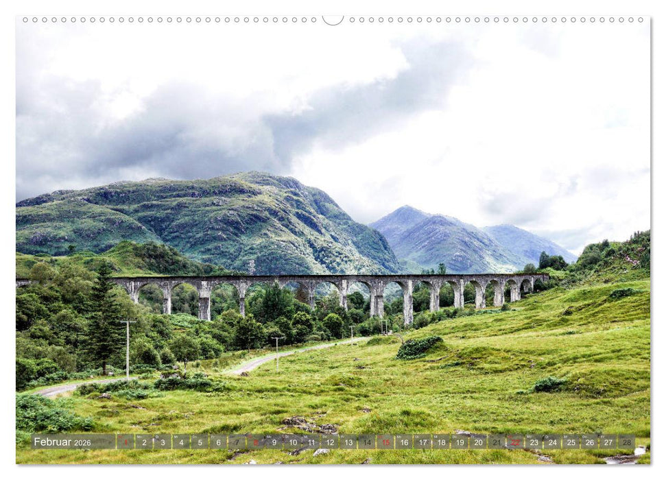 Schottland - Wie gemalt (CALVENDO Wandkalender 2026)