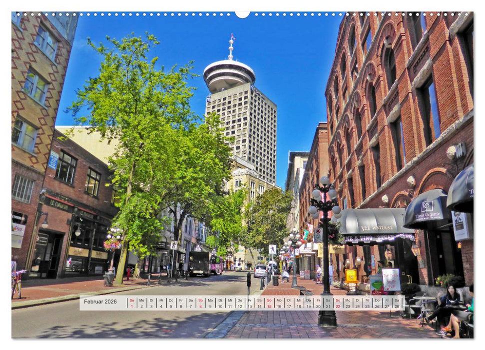 Vancouver Kanada 2026 (CALVENDO Wandkalender 2026)