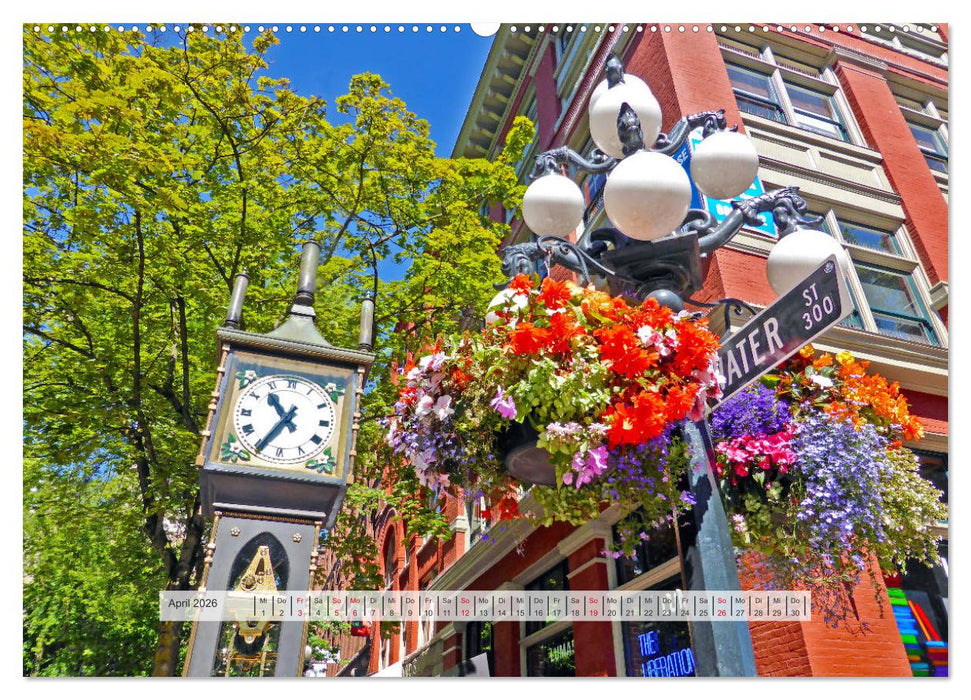 Vancouver Kanada 2026 (CALVENDO Wandkalender 2026)