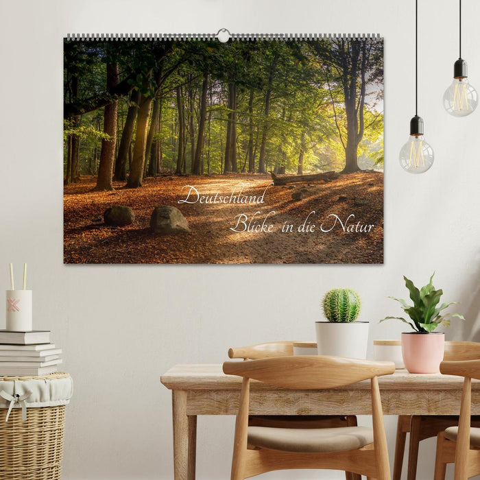 Deutschland Blicke in die Natur (CALVENDO Wandkalender 2026)