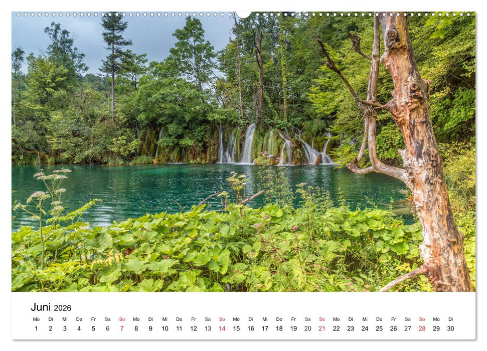 Nationalpark Plitvicer Seen (CALVENDO Wandkalender 2026)