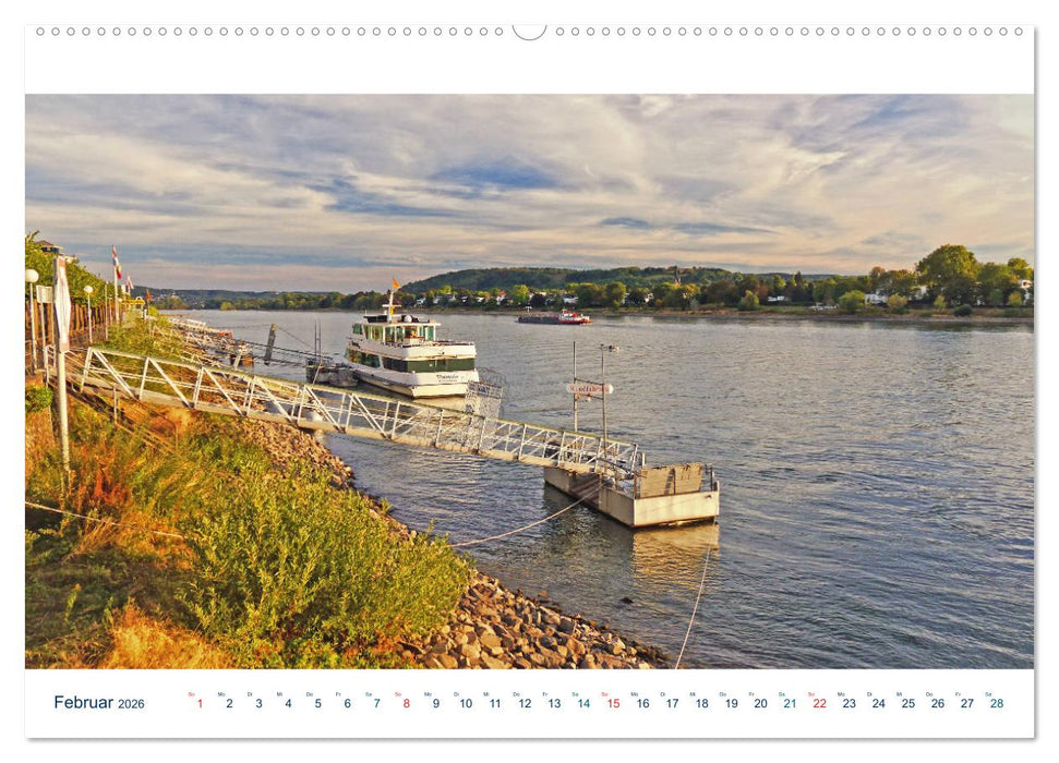 Königswinter. Drachenfels und Rheinromantik (CALVENDO Wandkalender 2026)