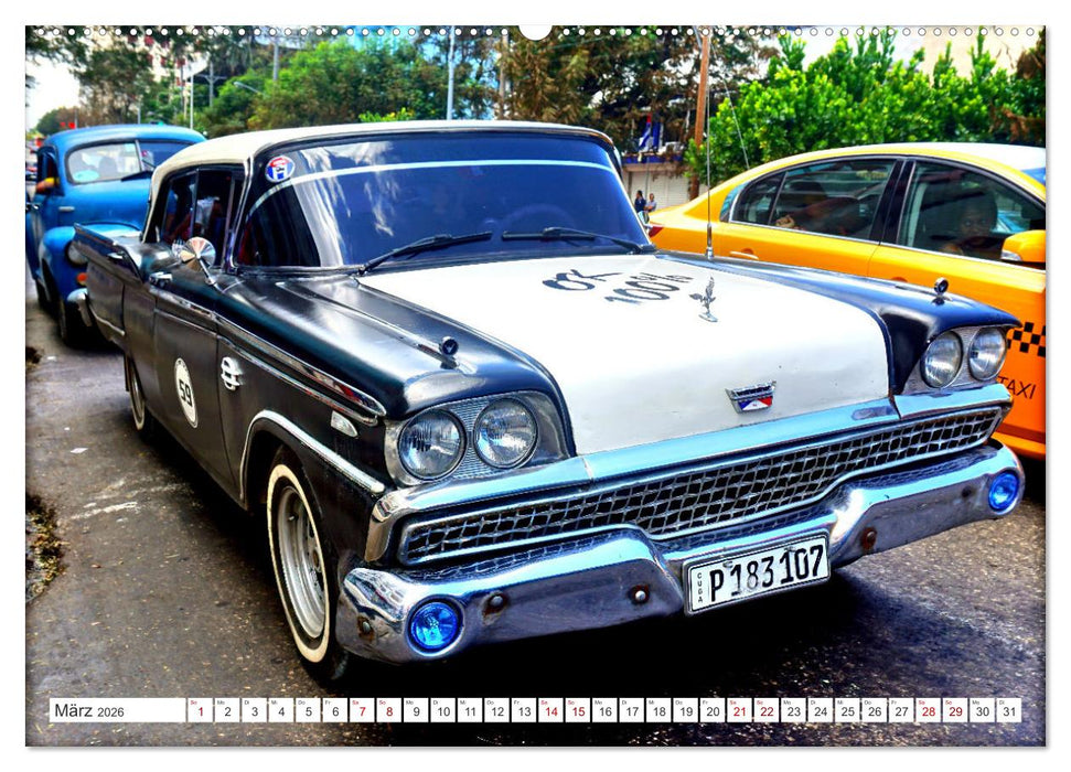 FORD 1959 - Die Auto-Legende (CALVENDO Wandkalender 2026)