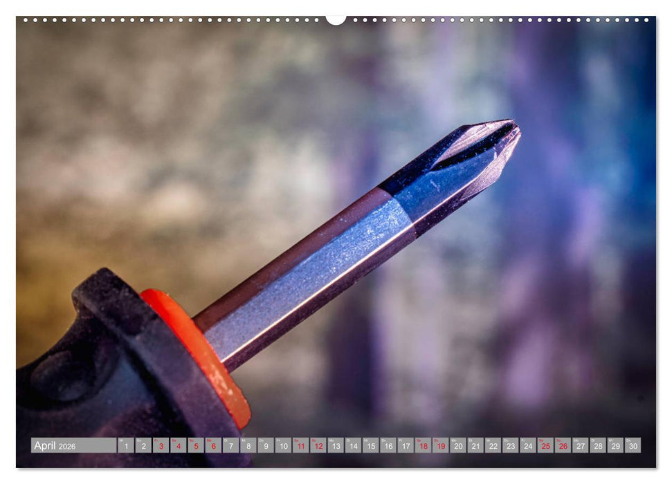 Lebensfreude Werkzeuge (CALVENDO Wandkalender 2026)