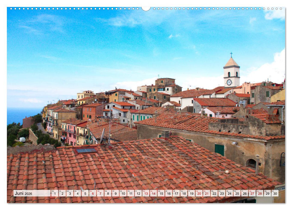 Insel Elba Impressionen (CALVENDO Wandkalender 2026)