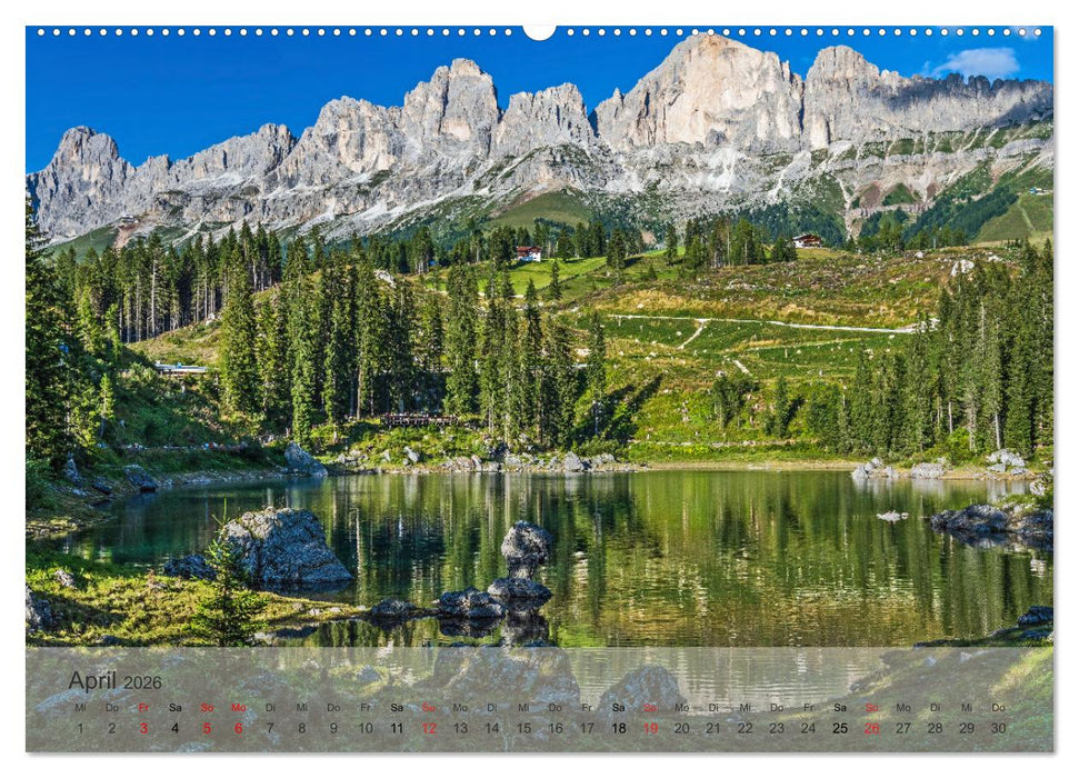Dolomiten - Bezaubernde Giganten (CALVENDO Wandkalender 2026)
