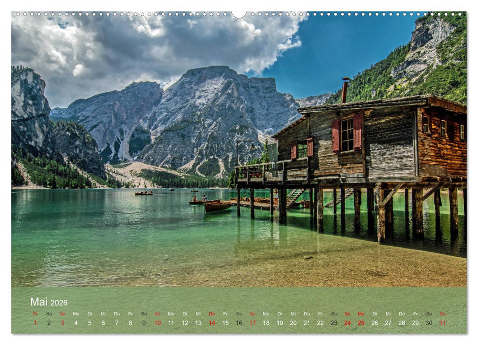 Dolomiten - Bezaubernde Giganten (CALVENDO Wandkalender 2026)