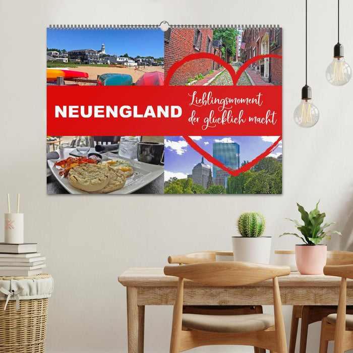 Neuengland USA Kalender 2026 (CALVENDO Wandkalender 2026)