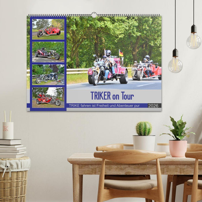 TRIKER on Tour (CALVENDO Wandkalender 2026)
