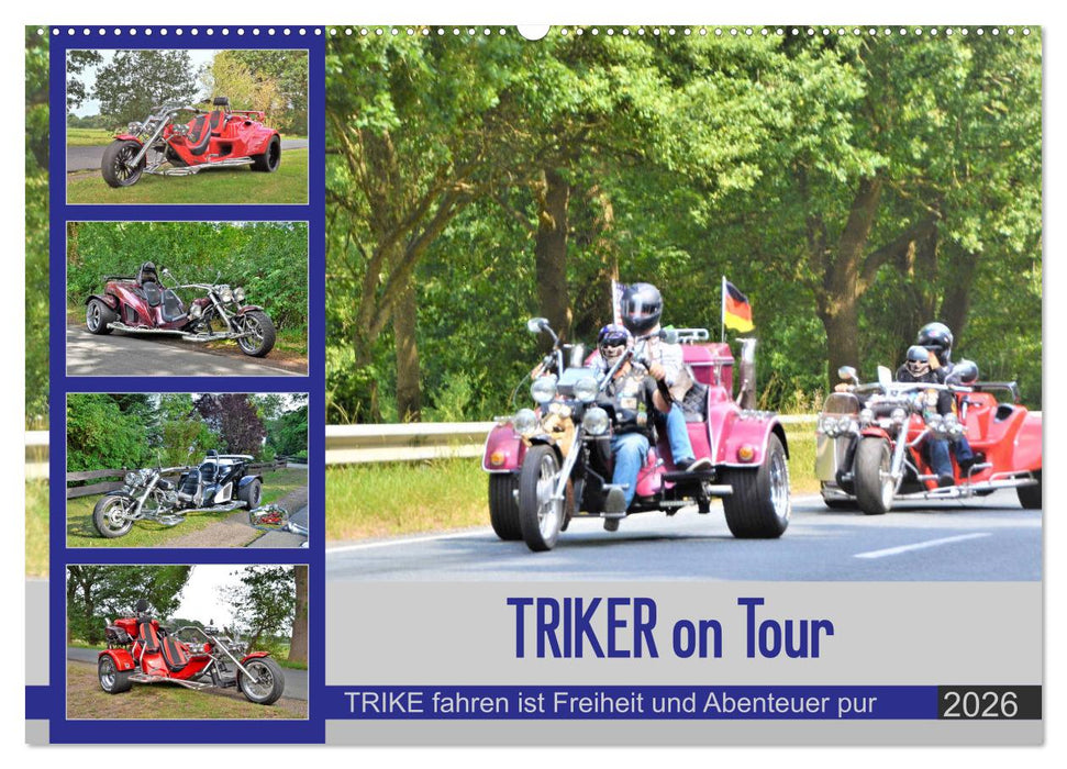 TRIKER on Tour (CALVENDO Wandkalender 2026)