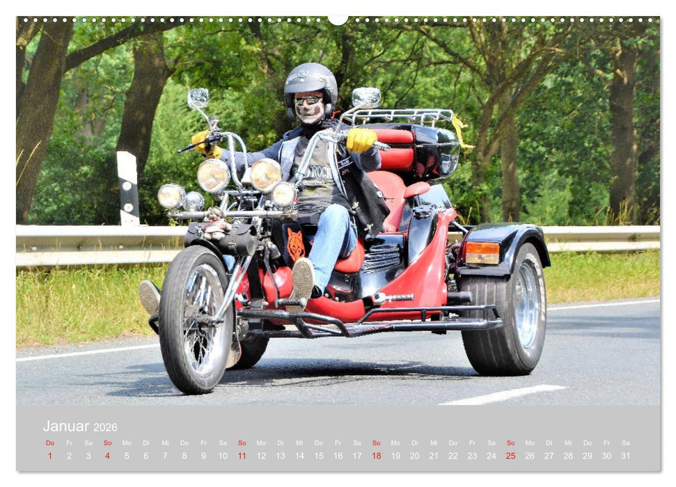 TRIKER on Tour (CALVENDO Wandkalender 2026)