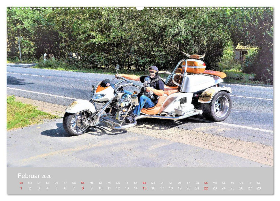 TRIKER on Tour (CALVENDO Wandkalender 2026)