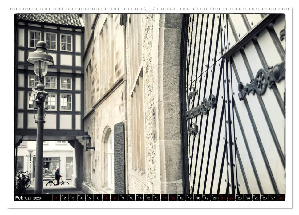 Osnabrück fährt Fahrrad (CALVENDO Wandkalender 2026)