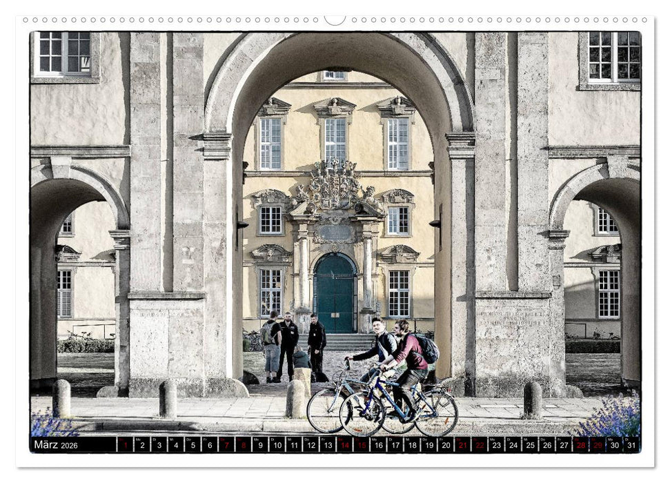 Osnabrück fährt Fahrrad (CALVENDO Wandkalender 2026)