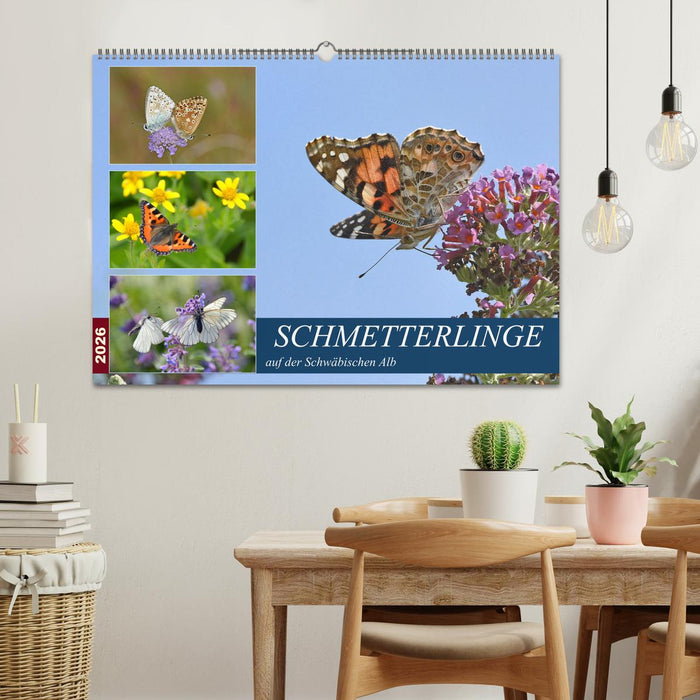 Schmetterlinge auf der Schwäbischen Alb (CALVENDO Wandkalender 2026)