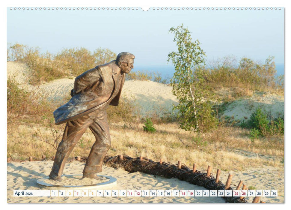 Kurische Nehrung: am längsten Ostsee-Strand (CALVENDO Wandkalender 2026)