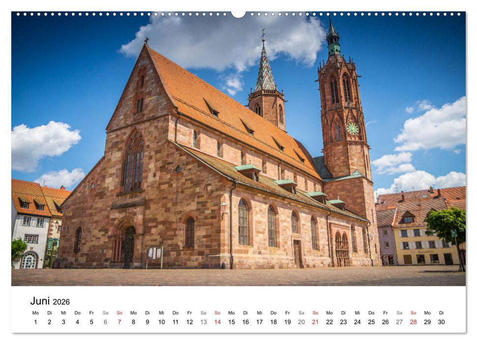 Villingen-Schwenningen - Impressionen einer Stadt (CALVENDO Wandkalender 2026)