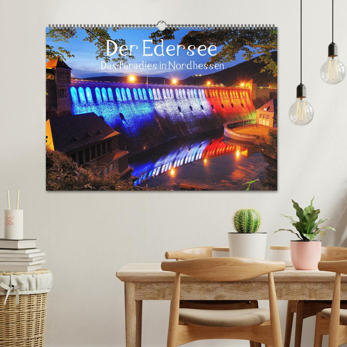 Der Edersee - Das Paradies in Nordhessen (CALVENDO Wandkalender 2026)