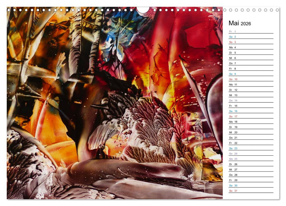 Kalender / Fantastische Encaustic (CALVENDO Wandkalender 2026)