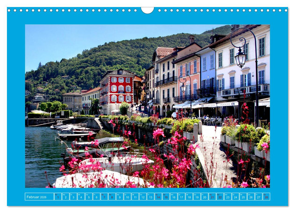 Rund um den Lago Maggiore (CALVENDO Wandkalender 2026)