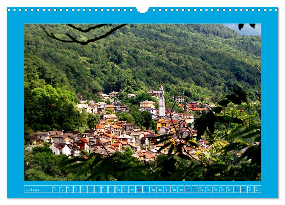 Rund um den Lago Maggiore (CALVENDO Wandkalender 2026)