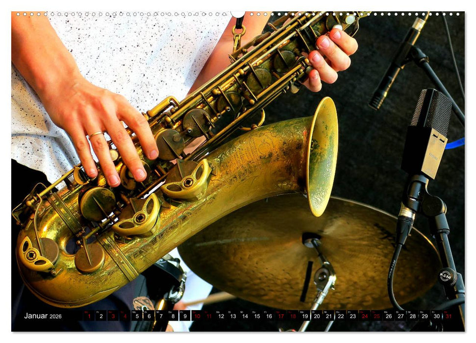 Jazz pur (CALVENDO Wandkalender 2026)
