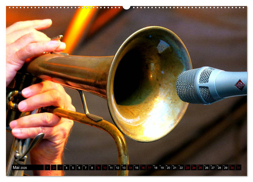 Jazz pur (CALVENDO Wandkalender 2026)