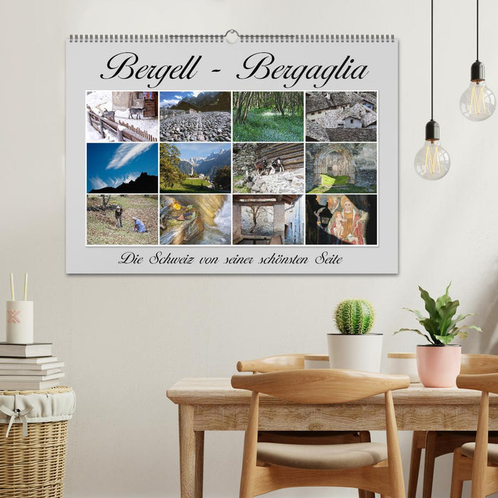 Bergell - Bergaglia (CALVENDO Wandkalender 2026)