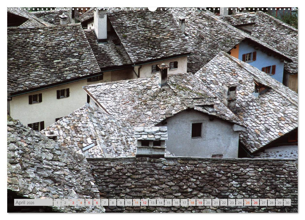 Bergell - Bergaglia (CALVENDO Wandkalender 2026)