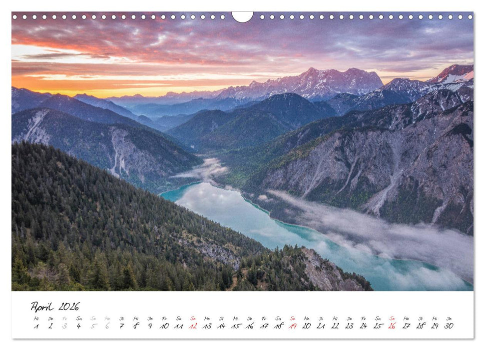 Bergpixel´s Reise durch die Alpen (CALVENDO Wandkalender 2026)