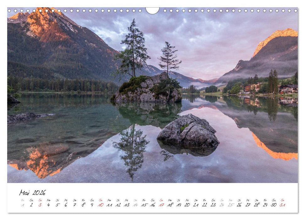 Bergpixel´s Reise durch die Alpen (CALVENDO Wandkalender 2026)