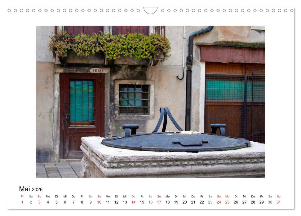 Venedig - Vergängliche Schönheit (CALVENDO Wandkalender 2026)