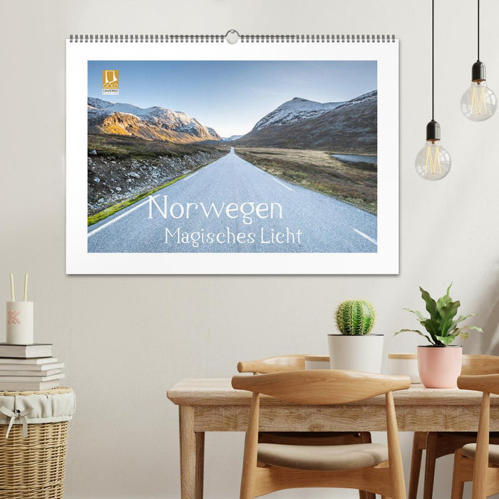 Norwegen Magisches Licht (CALVENDO Wandkalender 2026)