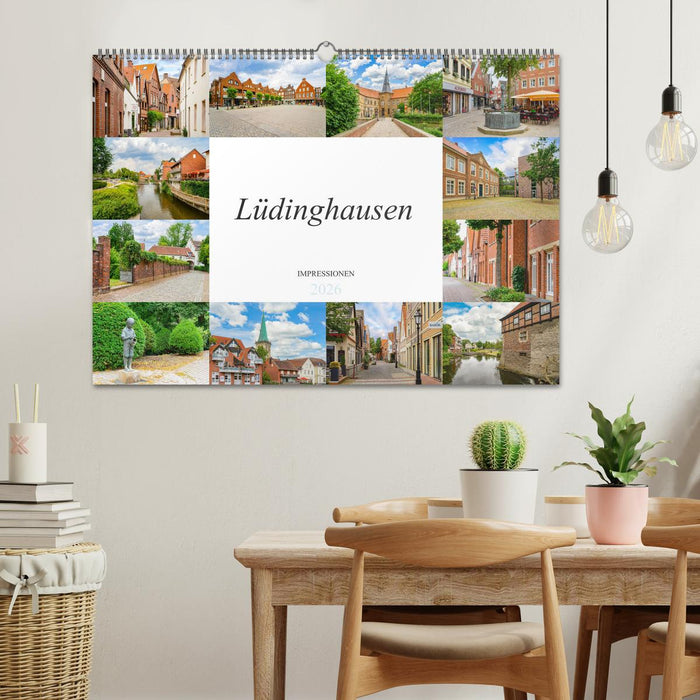 Lüdinghausen Impressionen (CALVENDO Wandkalender 2026)