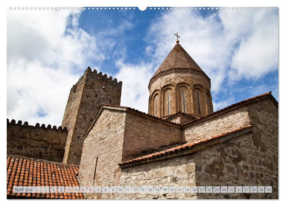 Georgien - Vom Schwarzen Meer zum Kaukasus (CALVENDO Wandkalender 2026)