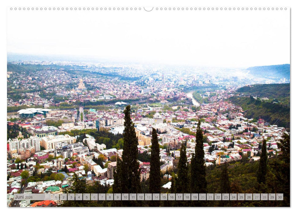 Georgien - Vom Schwarzen Meer zum Kaukasus (CALVENDO Wandkalender 2026)