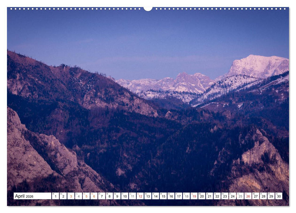 Ein Frühling am Traunsee - Verträumte Ansichten (CALVENDO Wandkalender 2026)