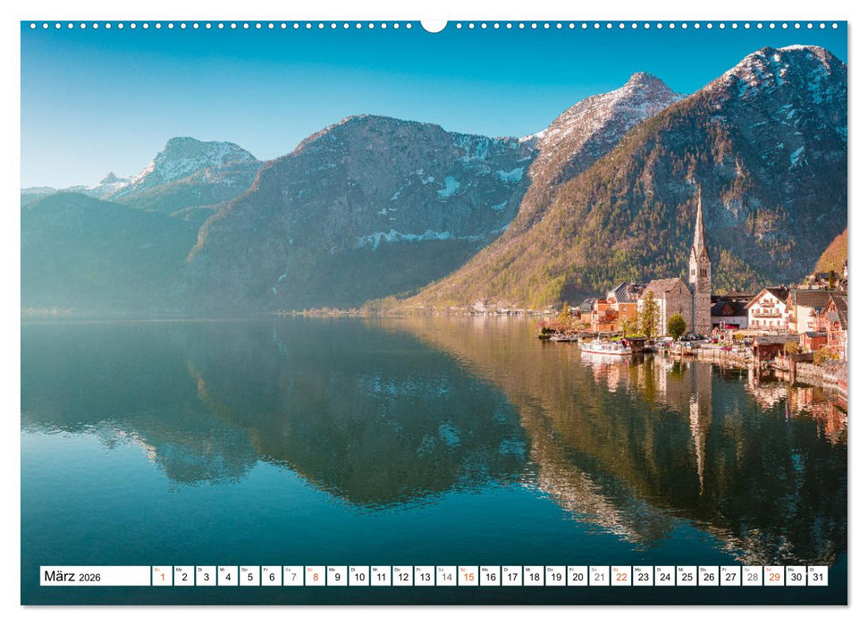 Hallstatt - Impressionen im Frühling (CALVENDO Wandkalender 2026)