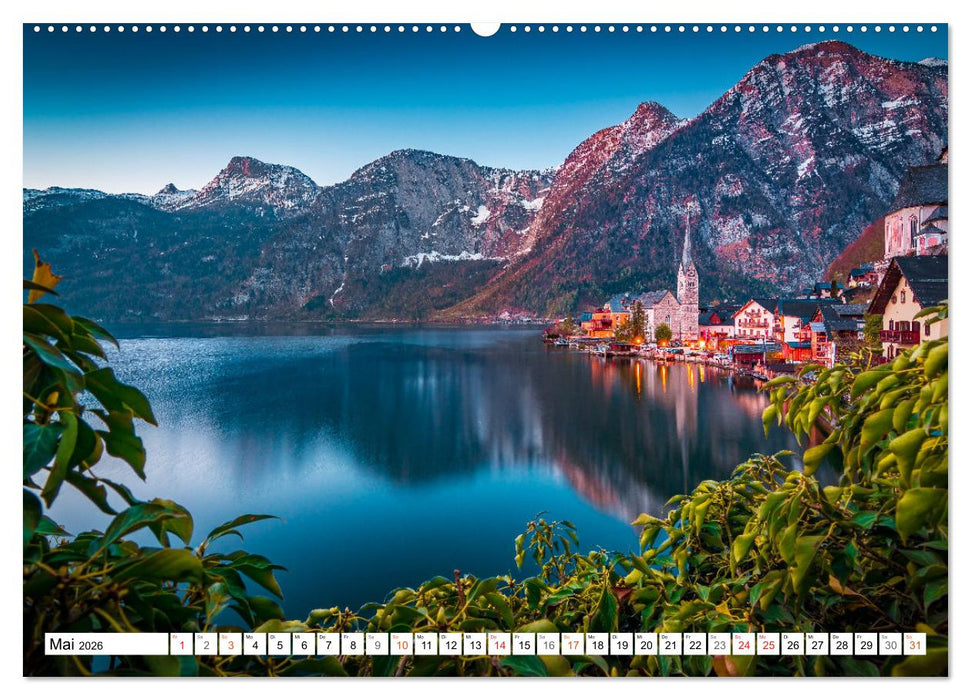 Hallstatt - Impressionen im Frühling (CALVENDO Wandkalender 2026)