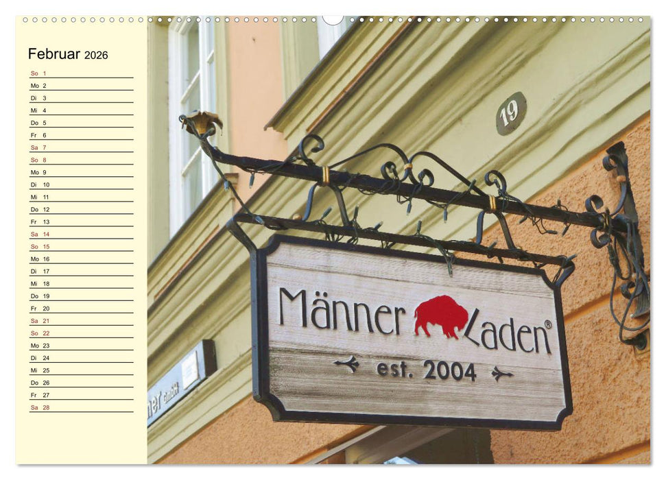 Landshut erleben (CALVENDO Wandkalender 2026)
