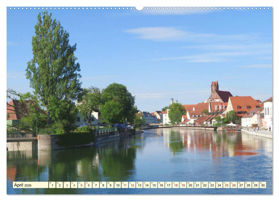Unterwegs in Landshut (CALVENDO Wandkalender 2026)