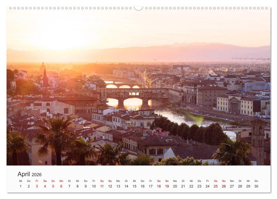 Toskana - idyllische Landschaft (CALVENDO Wandkalender 2026)