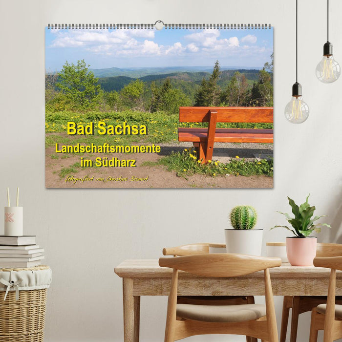 Bad Sachsa - Landschaftsmomente im Südharz (CALVENDO Wandkalender 2026)