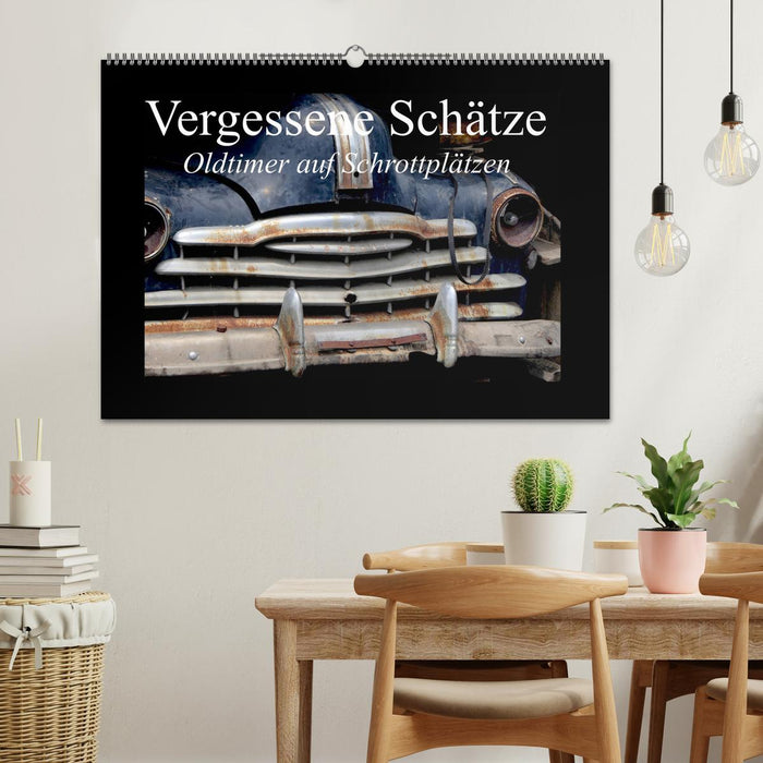 Vergessene Schätze - Oldtimer auf Schrottplätzen (CALVENDO Wandkalender 2026)